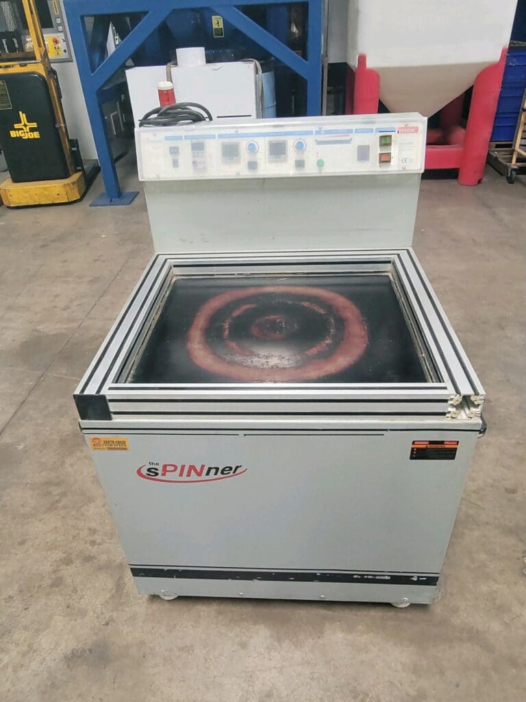 Used Techniks Spinner HD-750L Deburring Machine For Sale