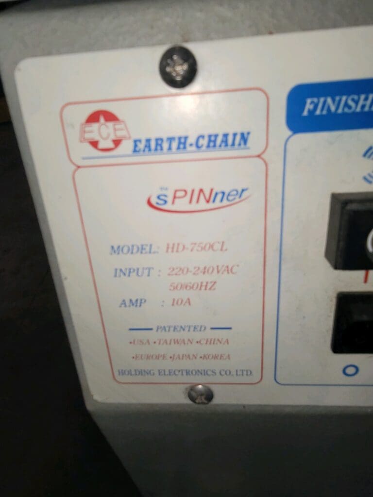 Used Techniks Spinner HD-750L Deburring Machine For Sale