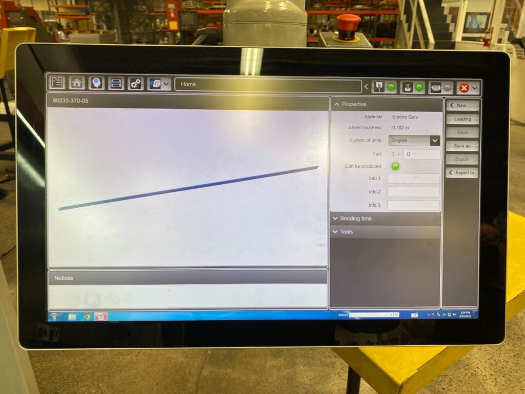 2020 Bystronic Xact Smart 100/3100 Press Brake, photo 5 of 11