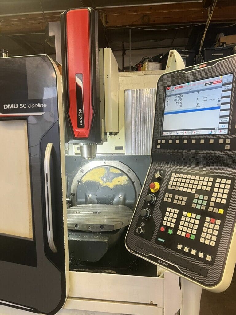 Used DMG Mori DMU 50 ecoline CNC Vertical Machining Center For Sale