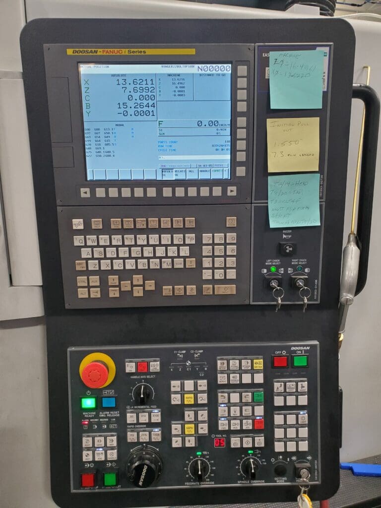 2019 Doosan Lynx 2100LSYB CNC Lathe, photo 5 of 8