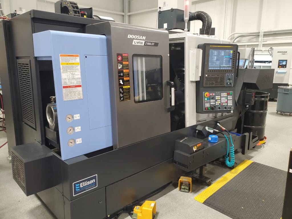 2020 Doosan Lynx 2100LSYB CNC Lathe, photo 1 of 9