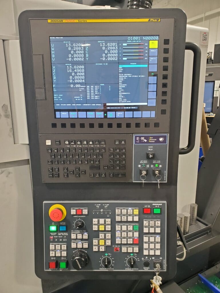 2020 Doosan Lynx 2100LSYB CNC Lathe, photo 6 of 9