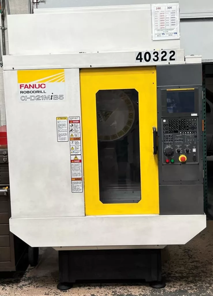 2017 Fanuc Robodrill a-D21MiB5 CNC Vertical Machining Center, photo 2 of 6