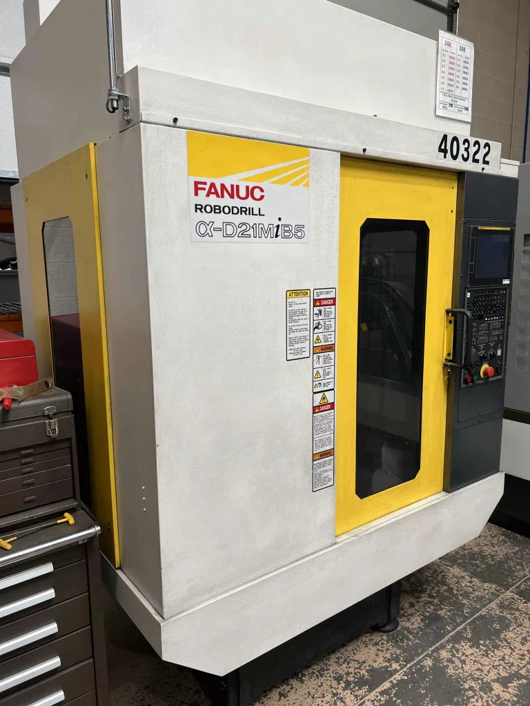 2017 Fanuc Robodrill a-D21MiB5 CNC Vertical Machining Center, photo 3 of 6