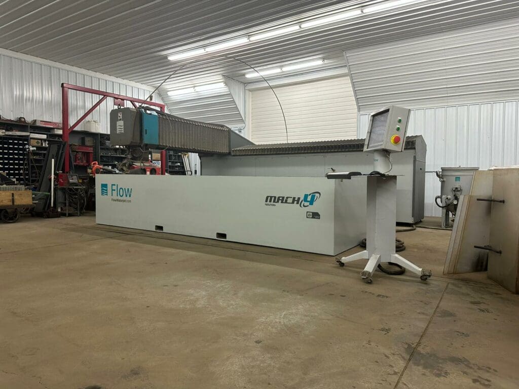 2011 Flow Mach 4 4020b-XD Waterjet, photo 6 of 19