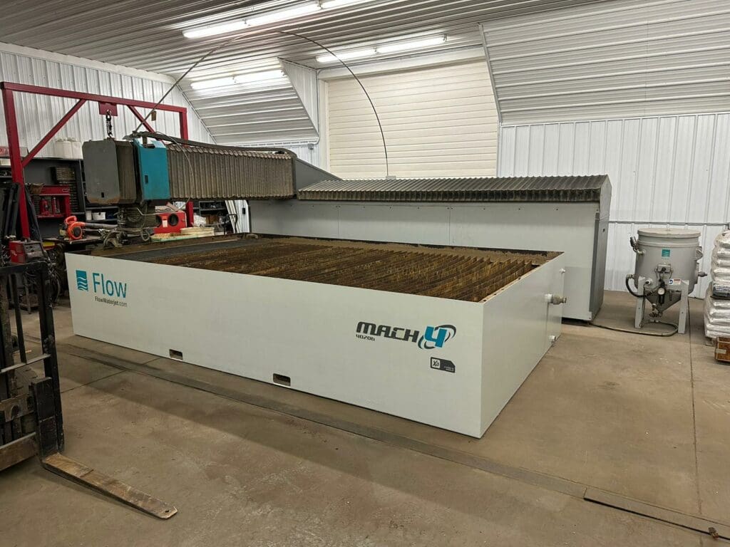 2011 Flow Mach 4 4020b-XD Waterjet, photo 3 of 19