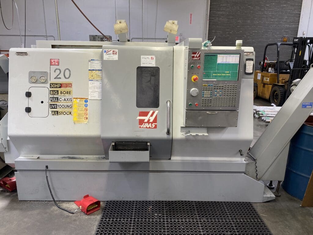 2008 Haas SL-20TB CNC Lathe, photo 1 of 10
