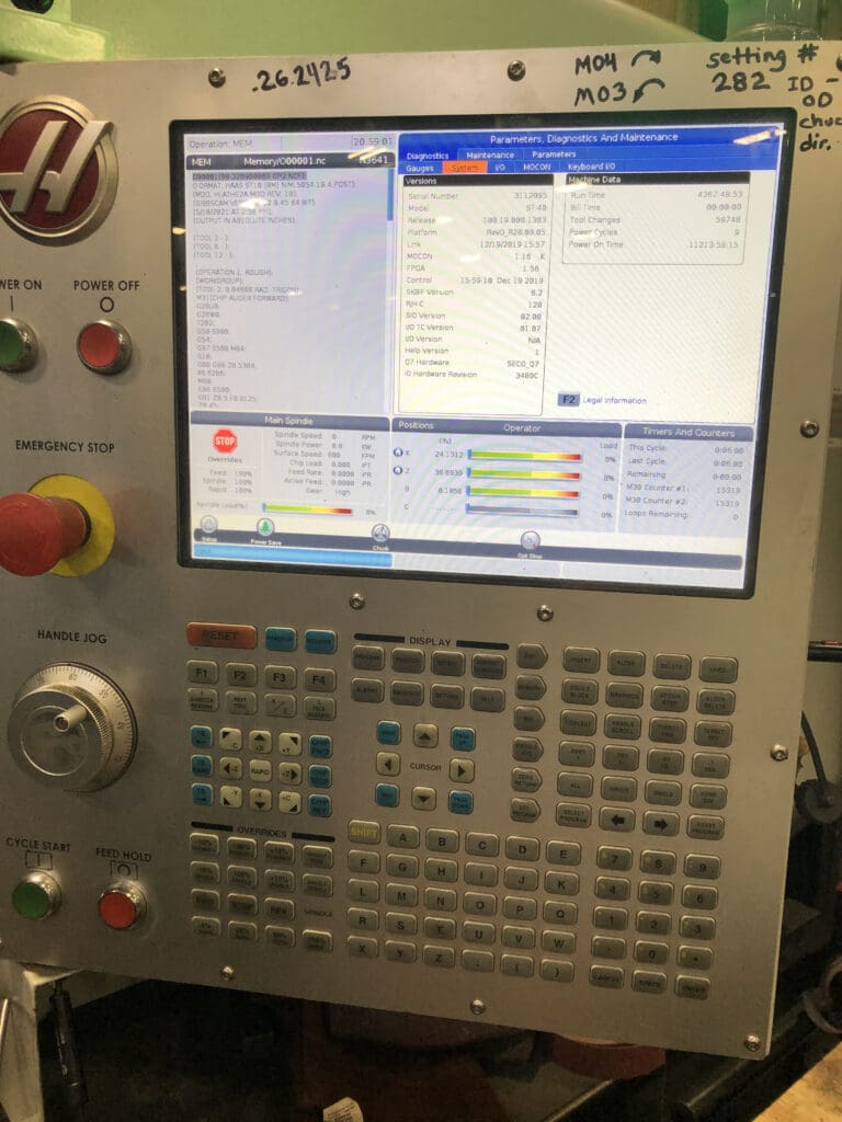 2018 Haas ST-40 CNC Lathe, photo 9 of 11