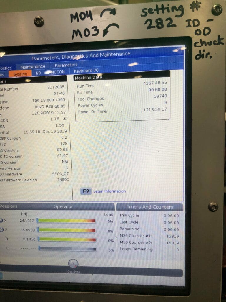 2018 Haas ST-40 CNC Lathe, photo 8 of 11