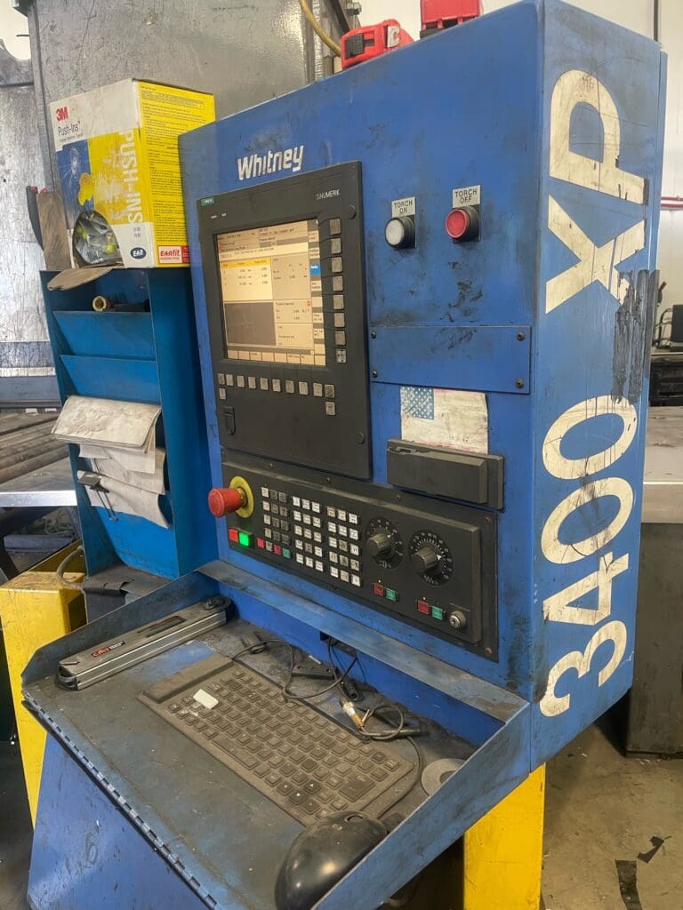 Used Whitney 3400 XP Turret Punch For Sale