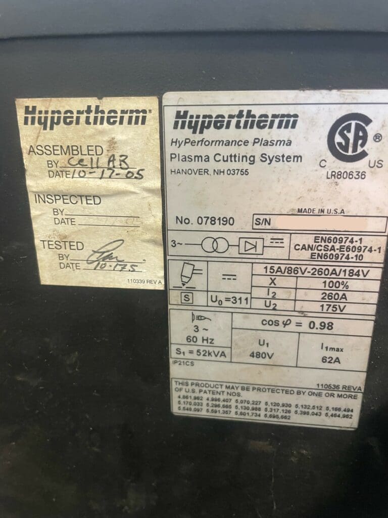 Used Whitney 3400 XP Turret Punch For Sale