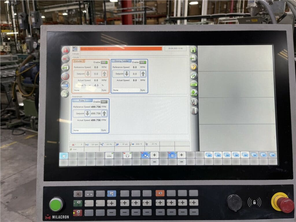 2019 Cincinnati Milacron TC-55 Extruder, photo 2 of 9