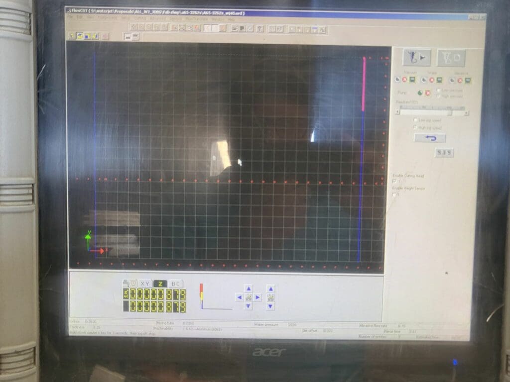 2011 Flow Mach 4 4020b Waterjet, photo 8 of 9