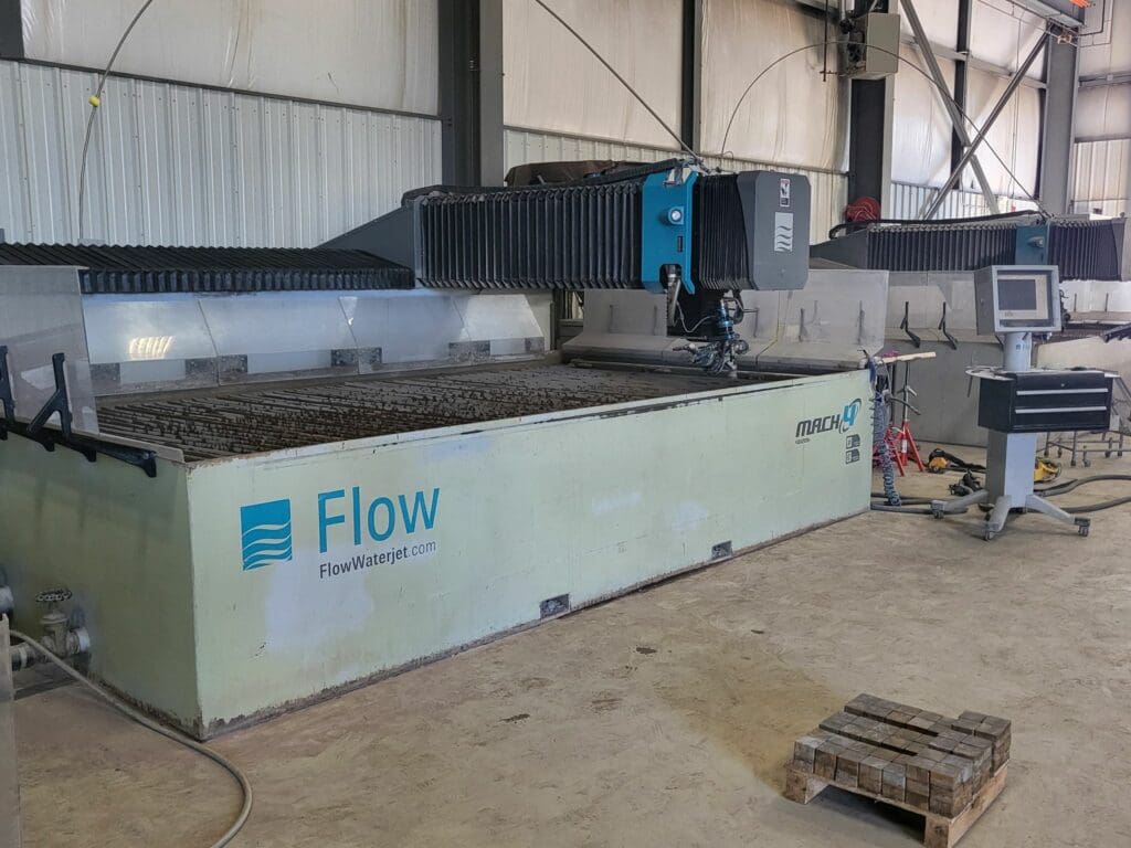2011 Flow Mach 4 4020b Waterjet, photo 2 of 9