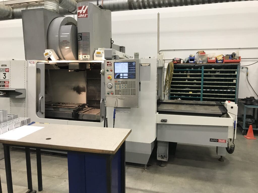 2006 Haas VF-3SS CNC Vertical Machining Center, photo 3 of 3