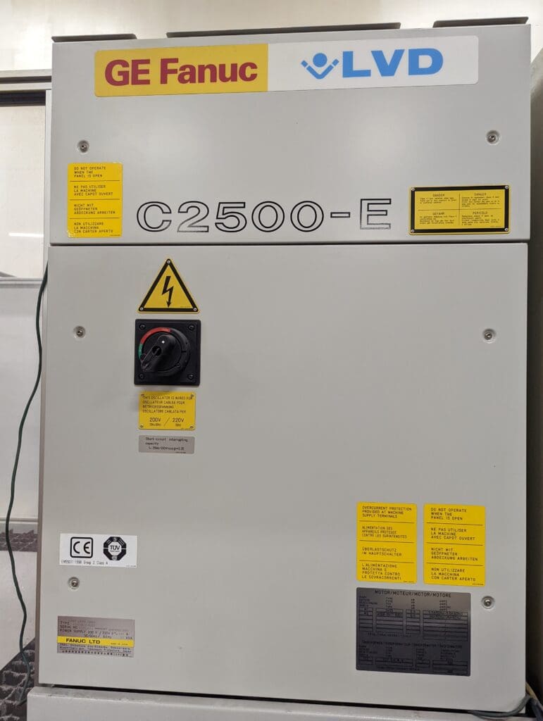 2008 LVD Strippit C2500-E Laser, photo 11 of 13