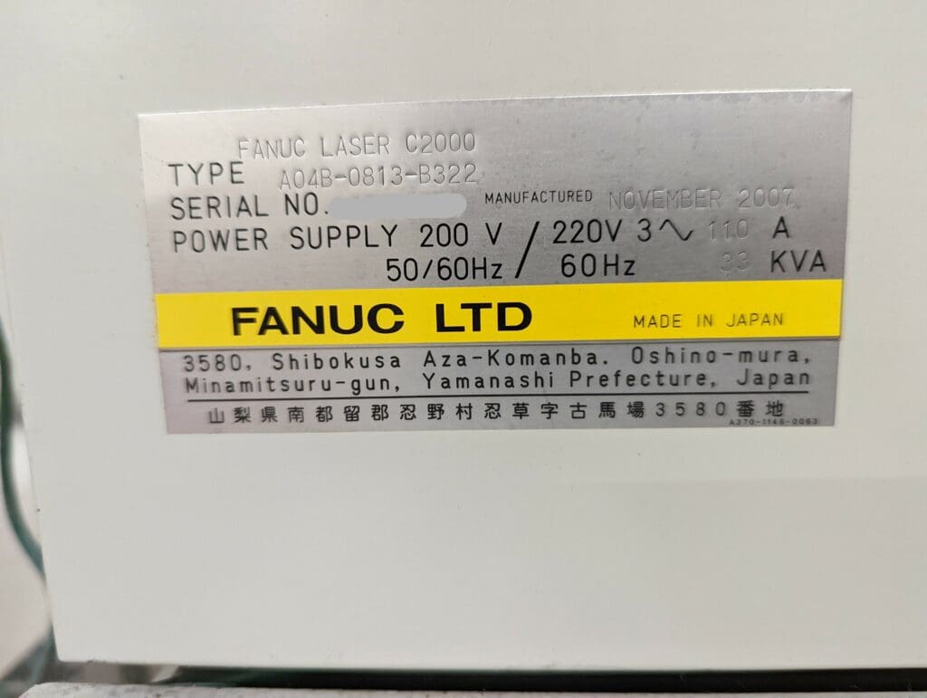 2008 LVD Strippit C2500-E Laser, photo 10 of 13