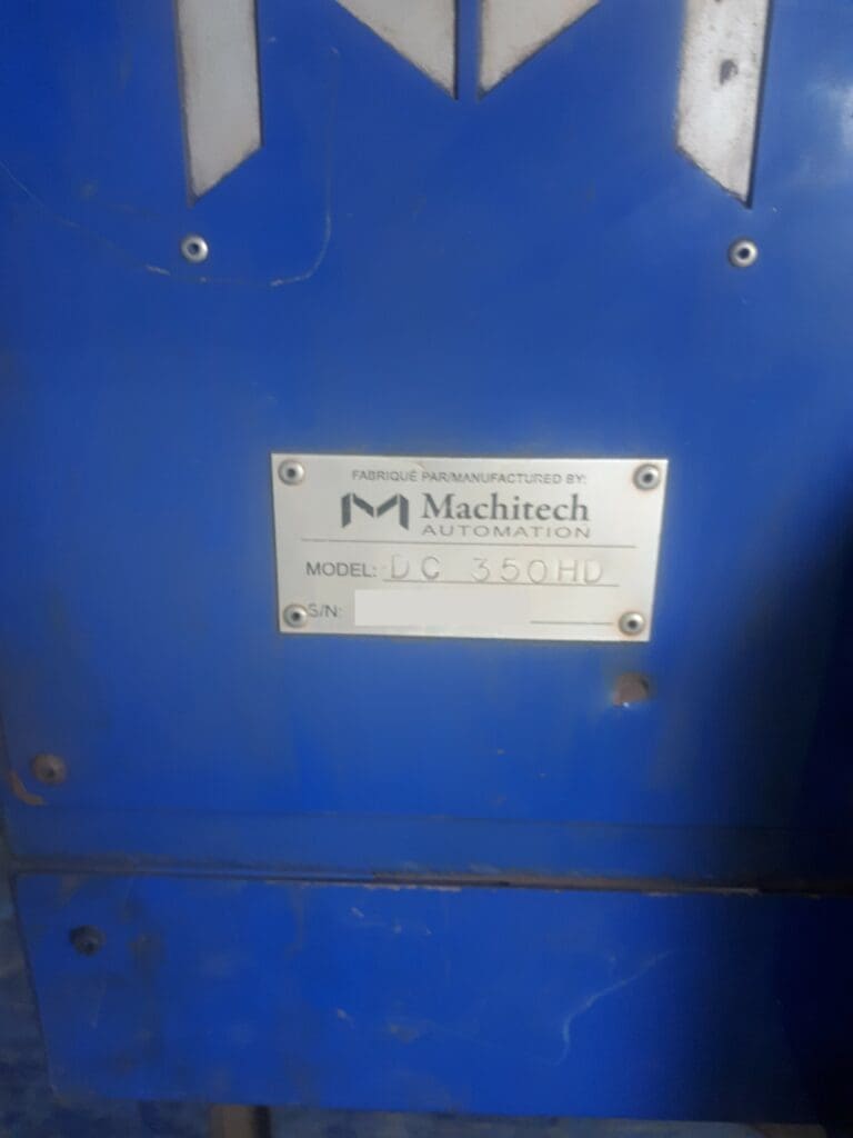 Used Machitech Diamond Cut 350HD Plasma Cutter For Sale