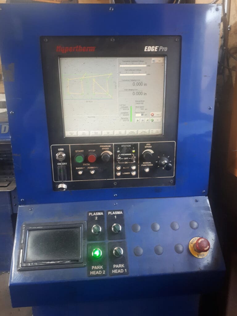 Used Machitech Diamond Cut 350HD Plasma Cutter For Sale