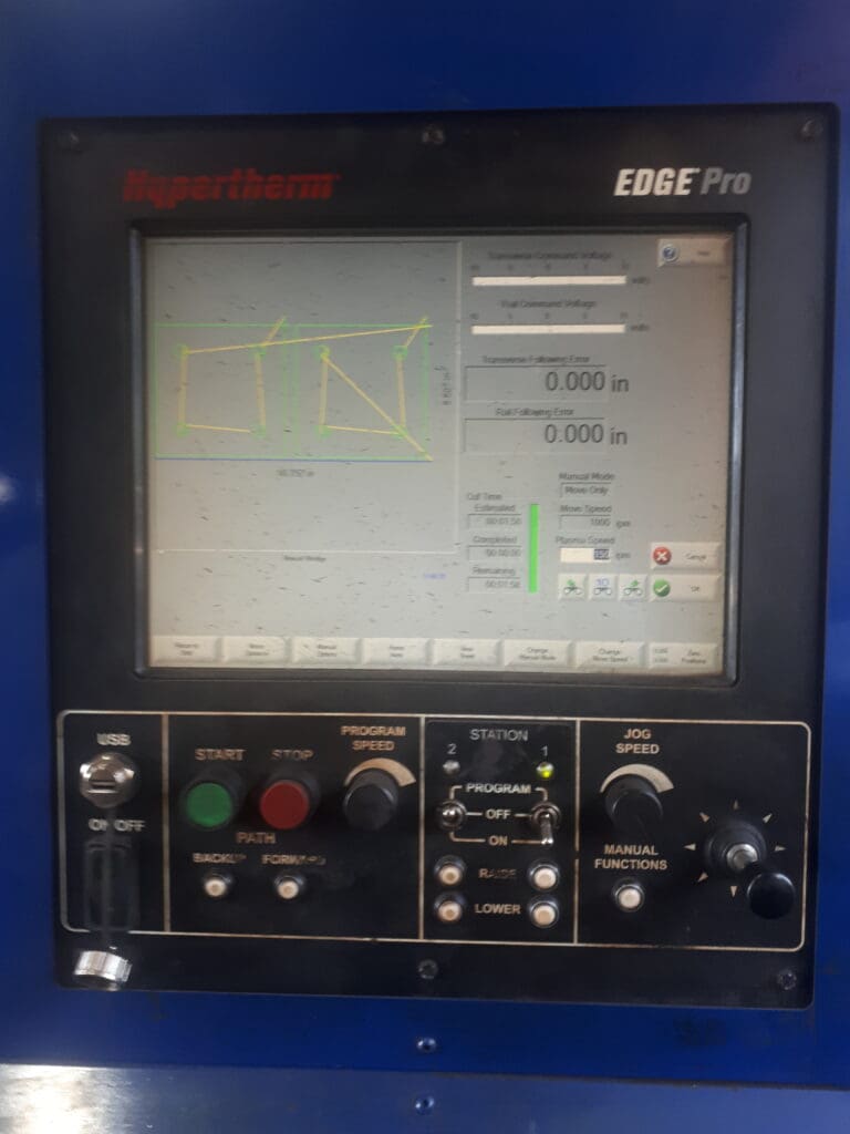 Used Machitech Diamond Cut 350HD Plasma Cutter For Sale
