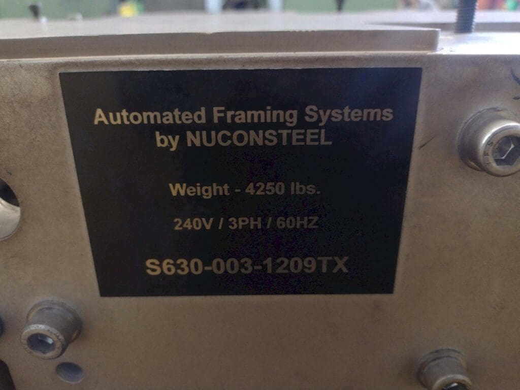 NuconSteel Nutruss 3.0-630 Uncoiler, photo 27 of 27