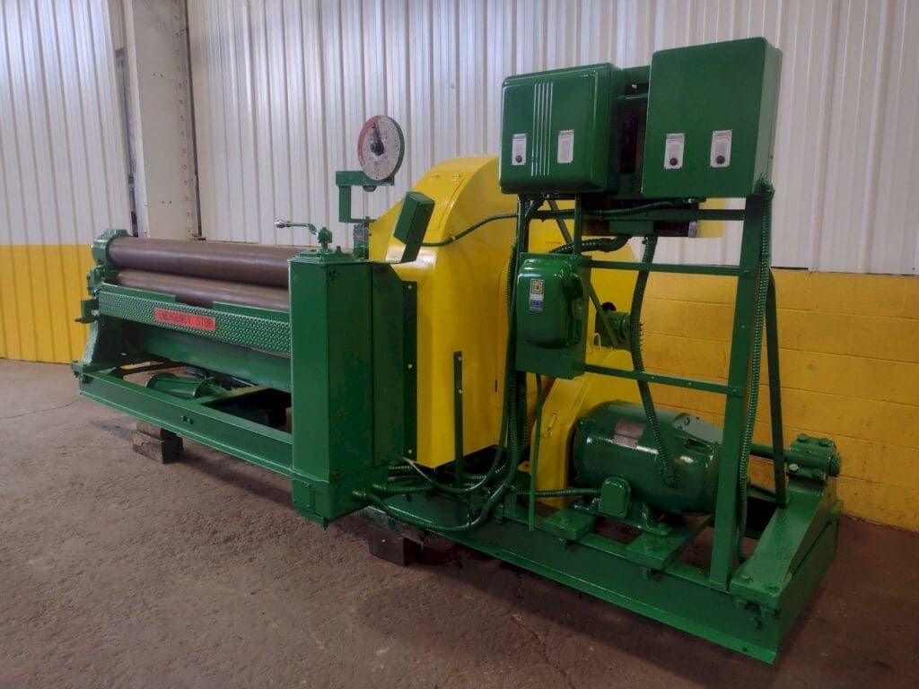 Used Bertsch Model 8 Hydraulic Plate Roll For Sale