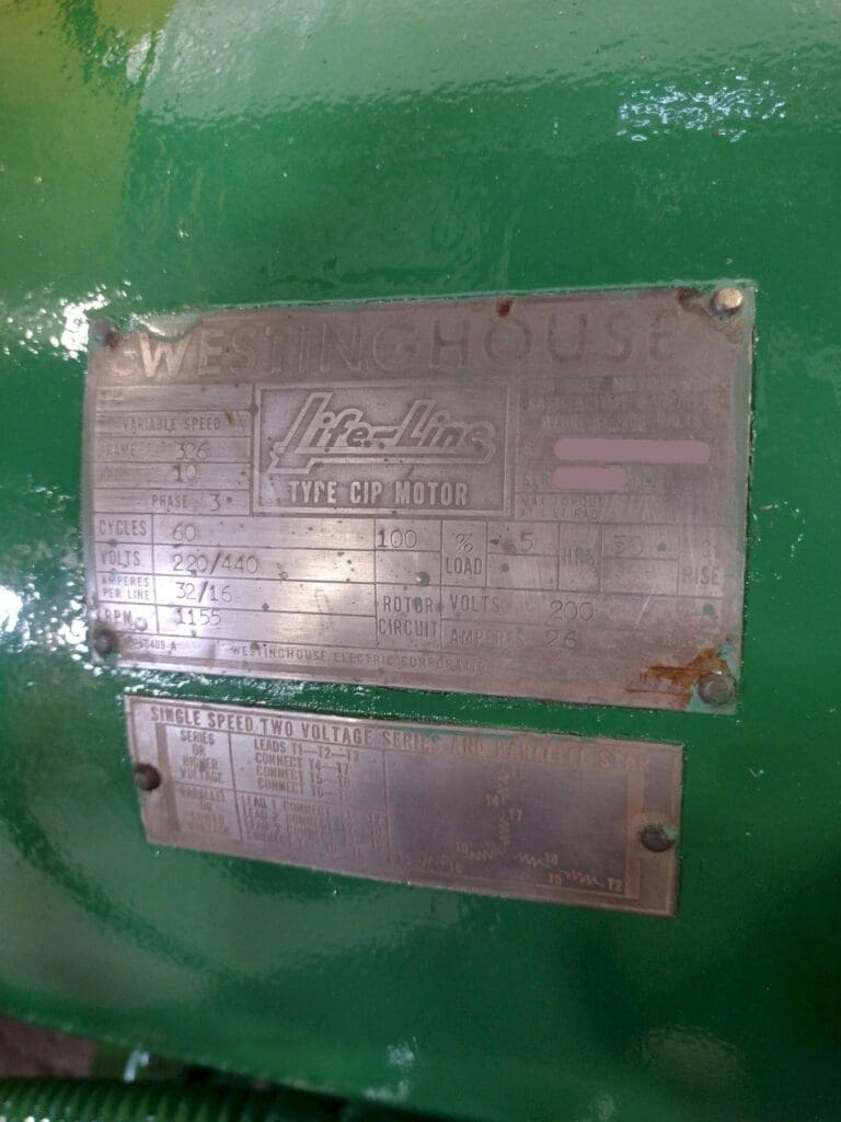 Used Bertsch Model 8 Hydraulic Plate Roll For Sale