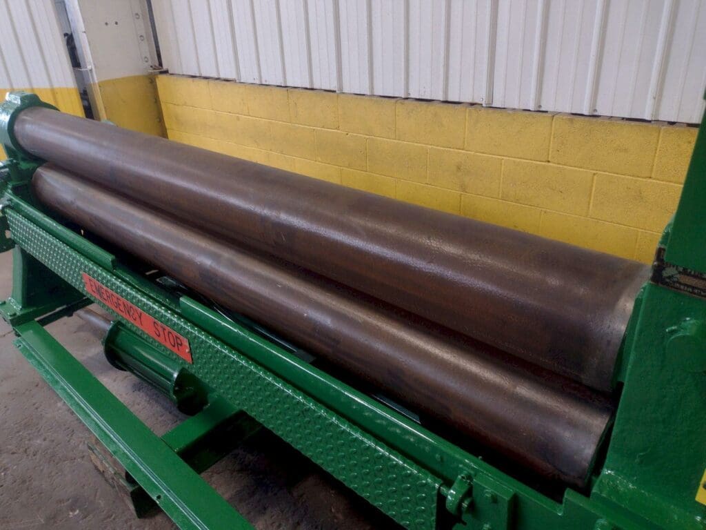 Used Bertsch Model 8 Hydraulic Plate Roll For Sale