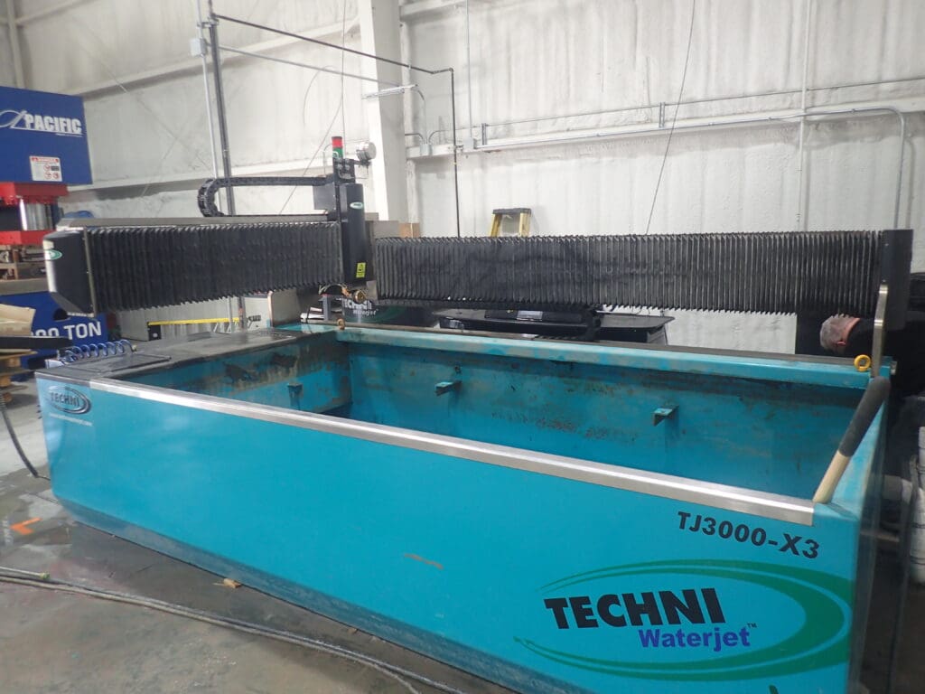 Used Technijet TJ3000-X3 Waterjet for Sale
