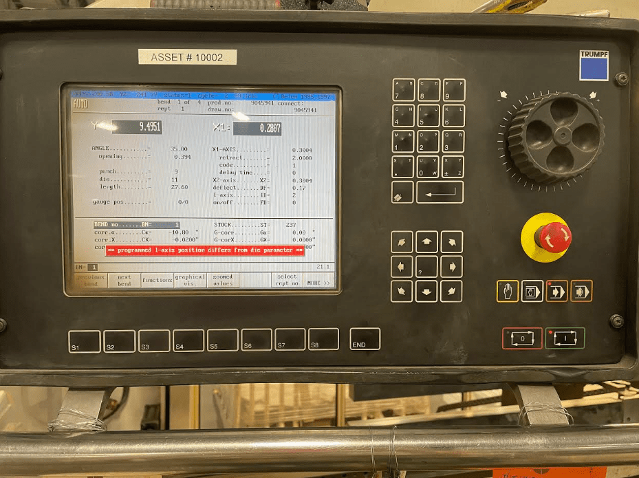Used Trumpf TrumaBend V200 Press Brake For Sale