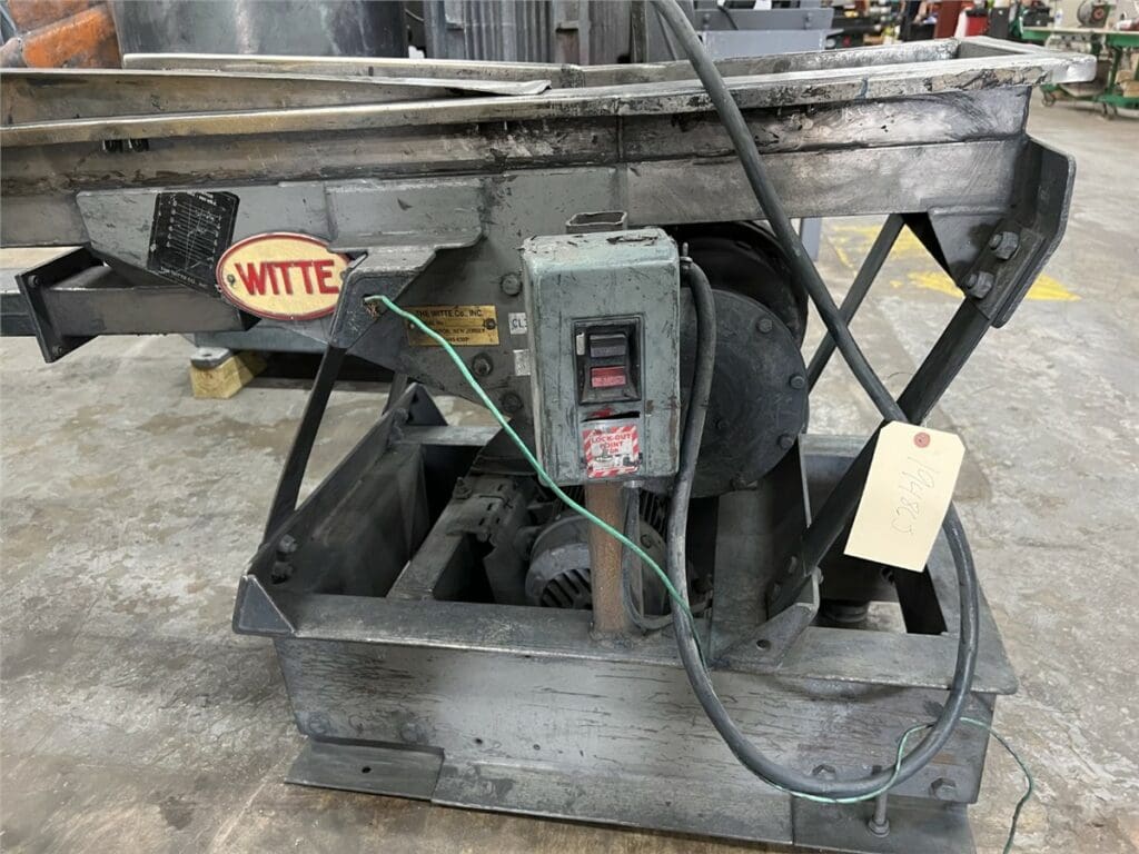 Used Witte Table Classifier Vibrating Screener For Sale