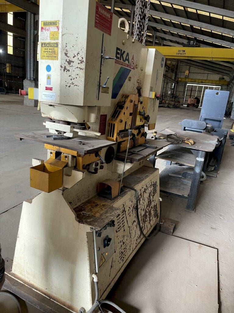Used Geka HYD-110 Ironworker For Sale