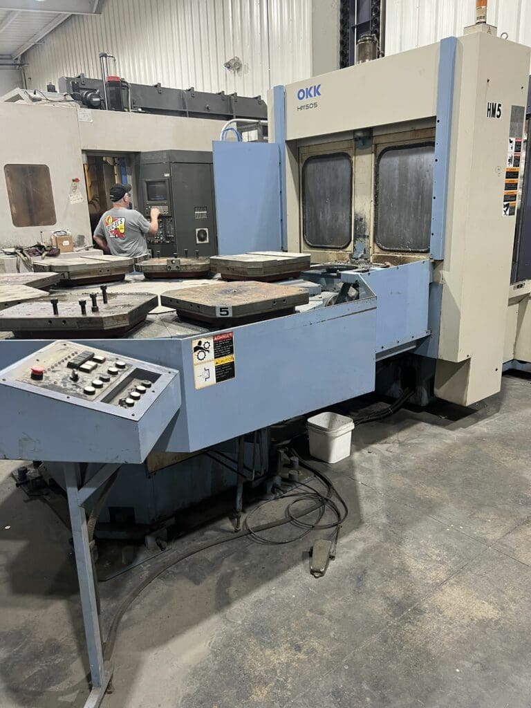 Used OKK HM50S CNC Horizontal Machining Center for Sale