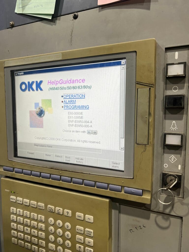 Used OKK HM50S CNC Horizontal Machining Center for Sale