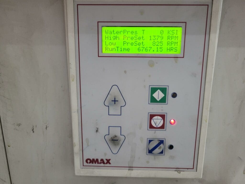 2011 Omax 55100-X5 Waterjet, photo 5 of 5