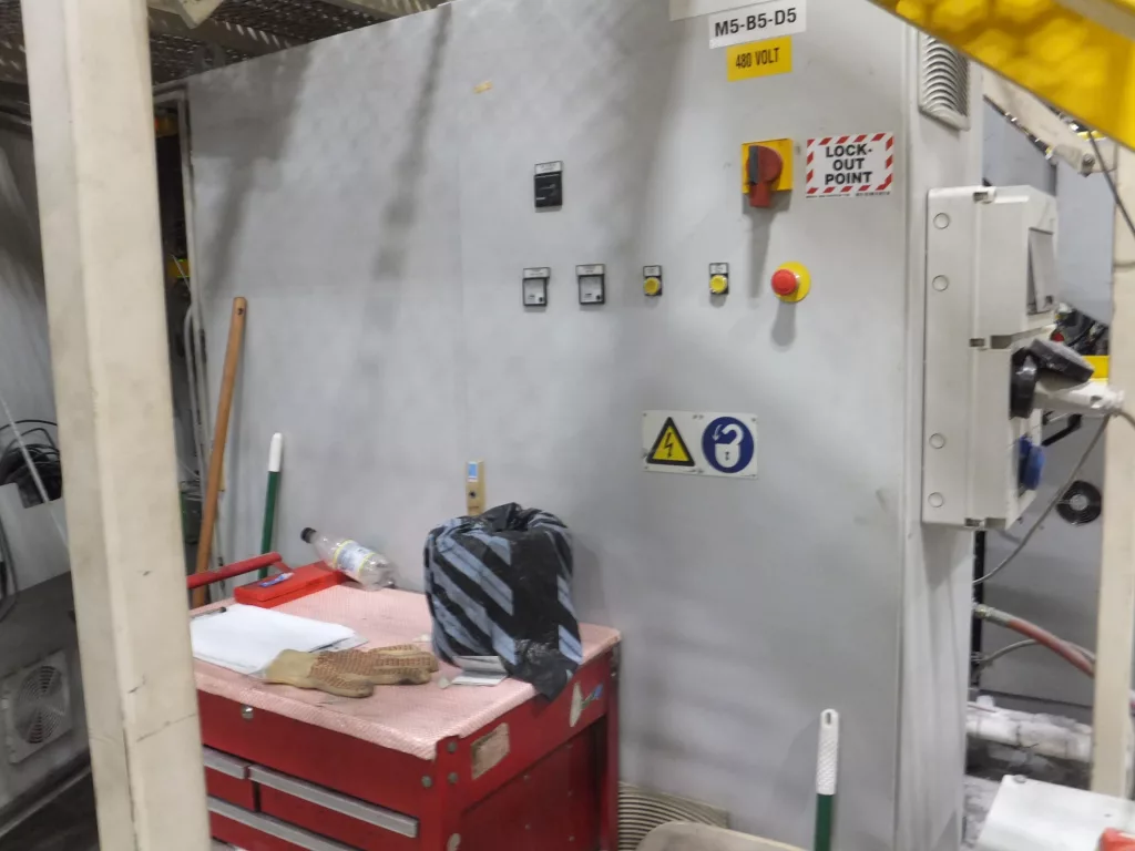 2010 Uniloy Milacron UMS-100D Blow Molder, photo 12 of 19