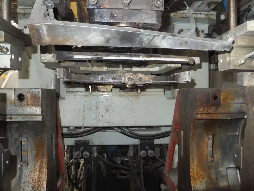 2010 Uniloy Milacron UMS-100D Blow Molder, photo 5 of 19