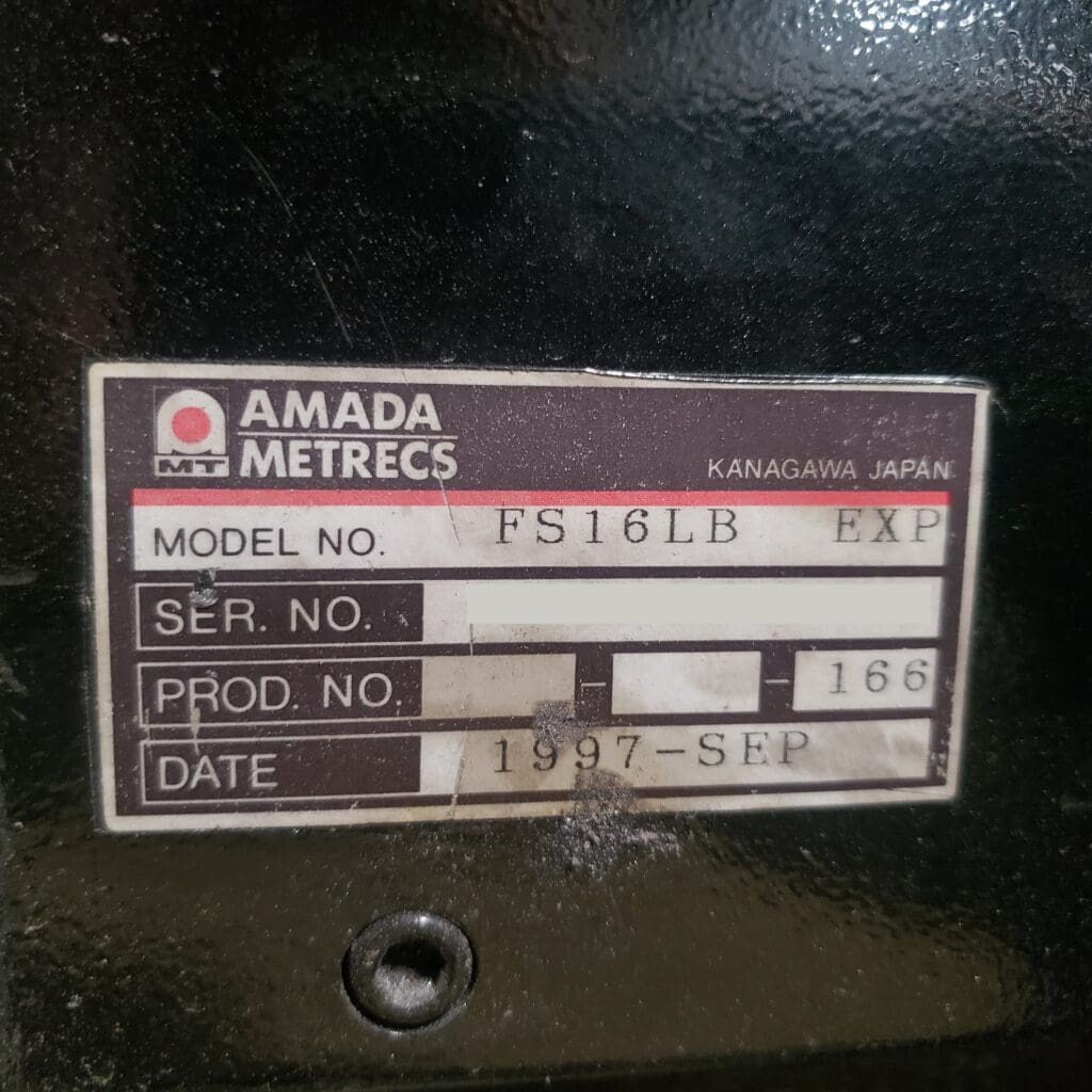 Used Amada LC-2415 II CNC Laser For Sale