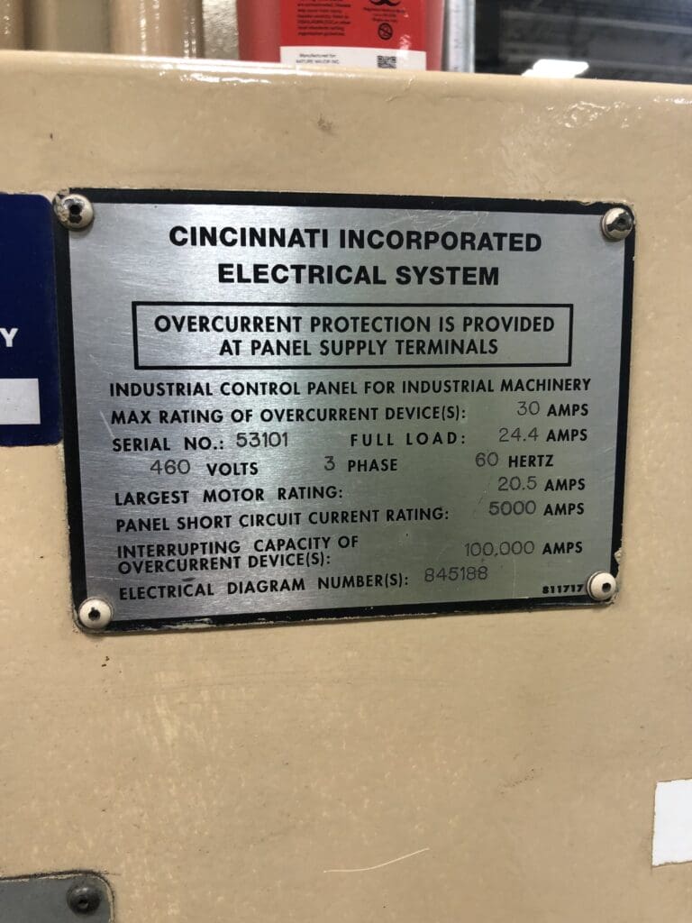 Used Cincinnati 90PF6 Press Brake For Sale