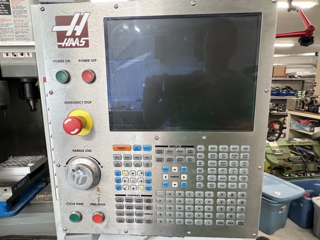 2009 Haas Super Mini Mill 2 CNC Vertical Machining Center, photo 2 of 4