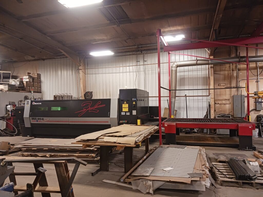 Used Amada ENSIS 3015 AJ CNC Laser For Sale