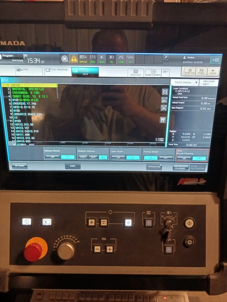 Used Amada ENSIS 3015 AJ CNC Laser For Sale