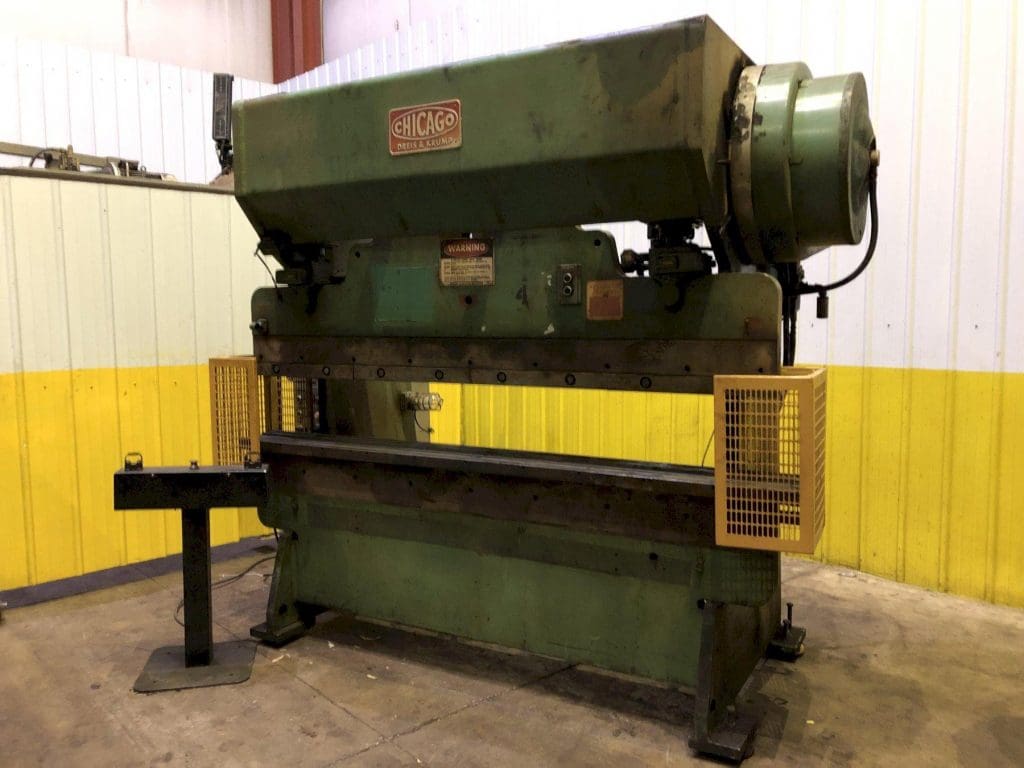 Used Chicago Dreis and Krump 68-L Mechanical Press Brake For Sale