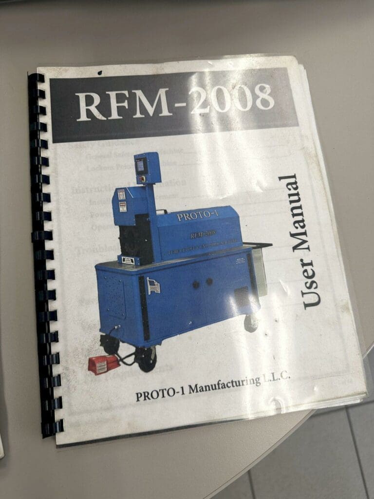 2012 Proto-1 RFM-2008 Tube/ Pipe Bender, photo 11 of 12
