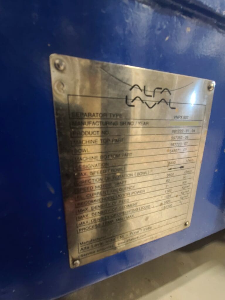 2015 Alfa Laval Brew 80 Process Equipment, photo 9 of 9