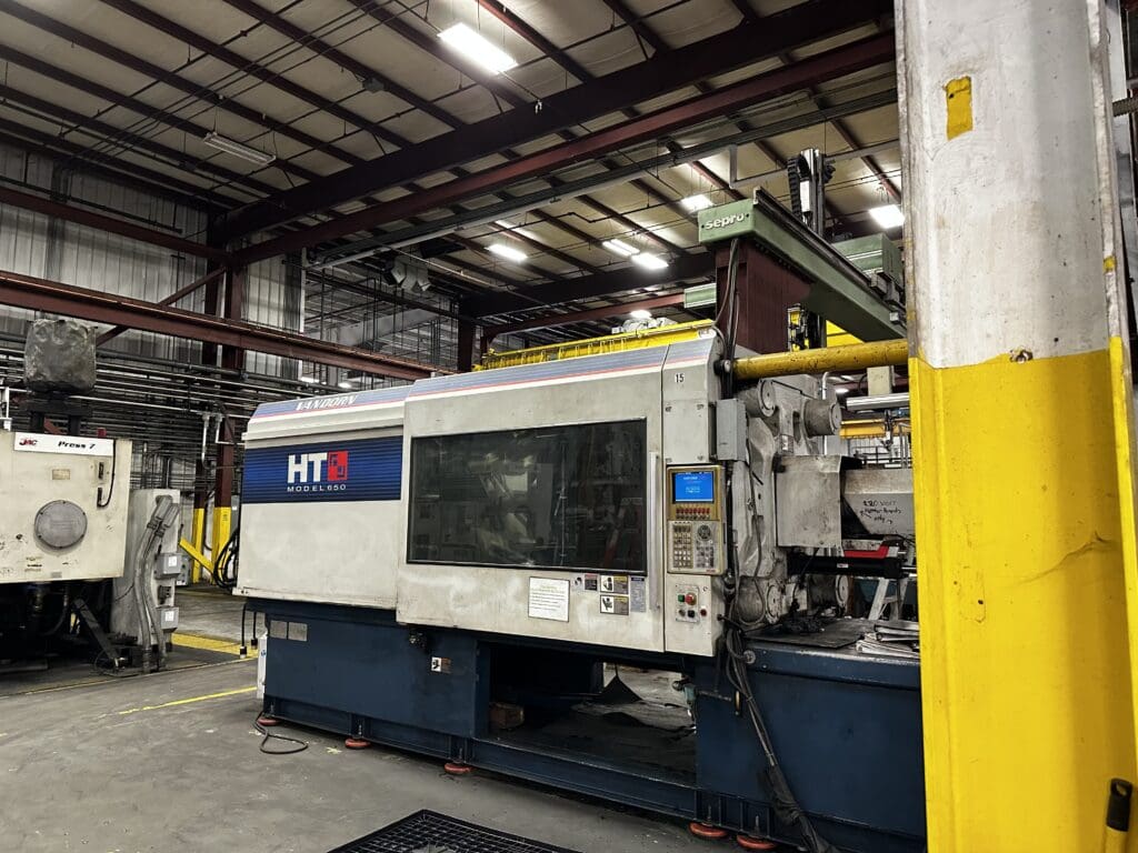 Used Van Dorn 650HT-60 Injection Molding Machine for Sale