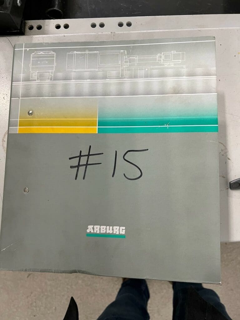 2015 Arburg 1500T 2000-800 Injection Molding Machine, photo 8 of 10
