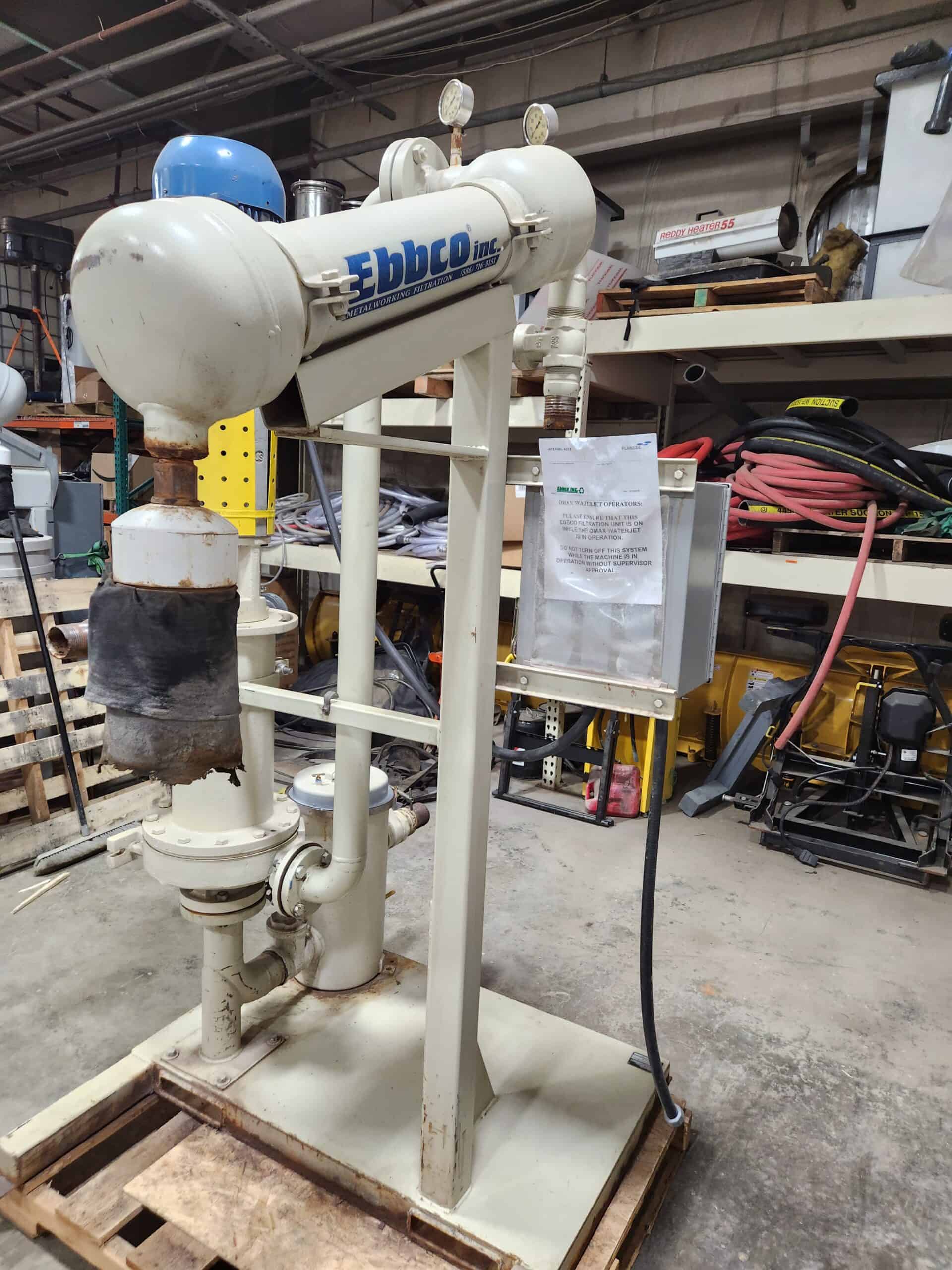 2012 Ebbco Garnet Removal System