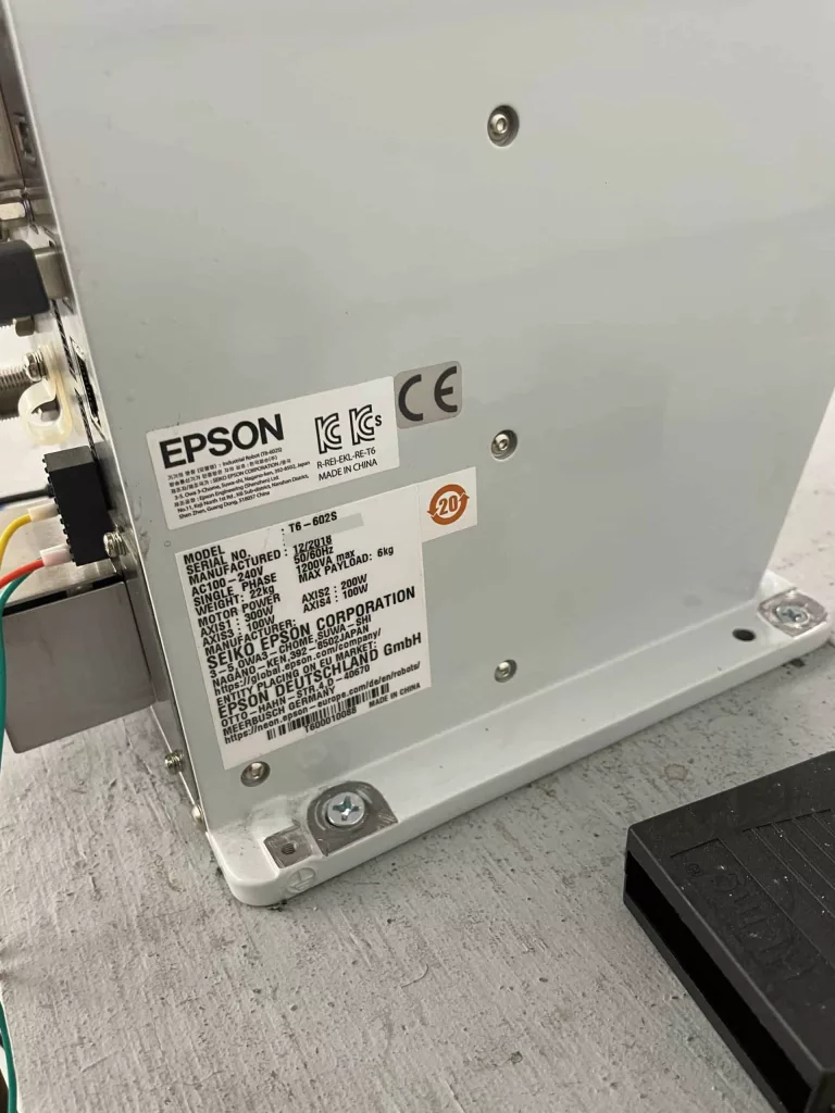 2019 Epson T6 Robot, photo 10 of 10